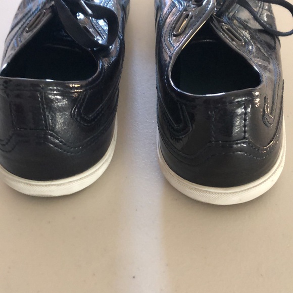 Mens Zara black lace up sneakers - Picture 4 of 5